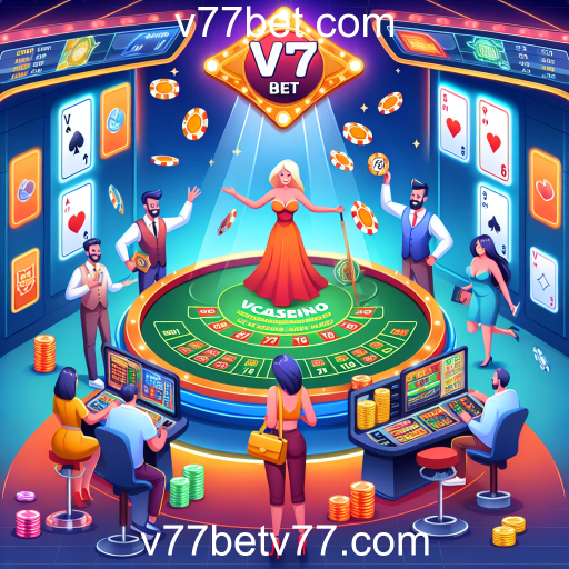 Explore a Emoção dos Cassinos Online no V77Bet